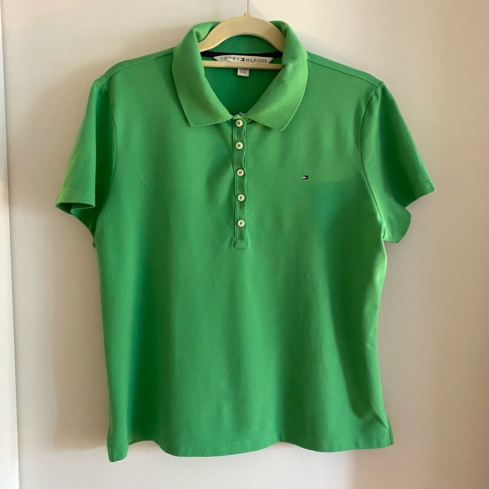 Tommy Hilfiger Green XL polo style top